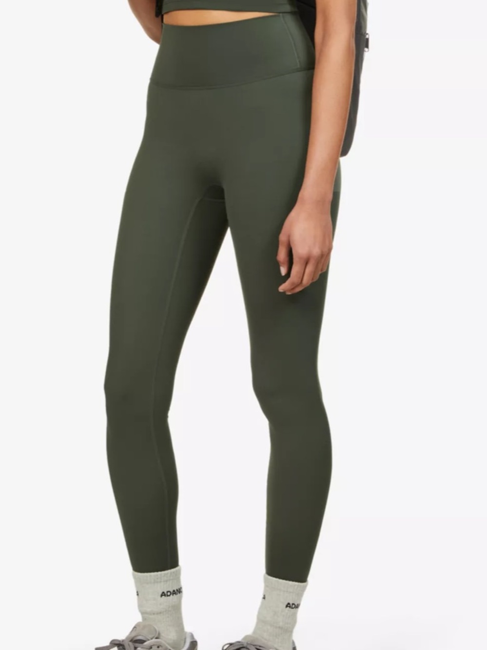 Adanola Ultimate Leggings - Dark Olive TALL